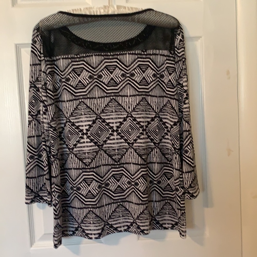 Ruby Rd patterned shirt - Picture 3 of 3